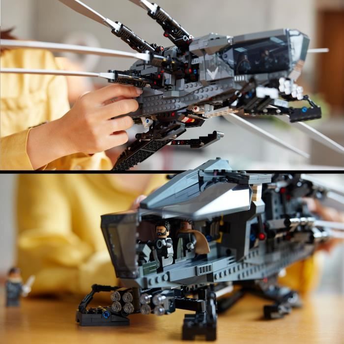 LEGO Icons Dune Atreides Ornitóptero Real, Set de Coleccionable para Adultos, Idea de Regalo para Mujeres, Hombres y Fans del Cine