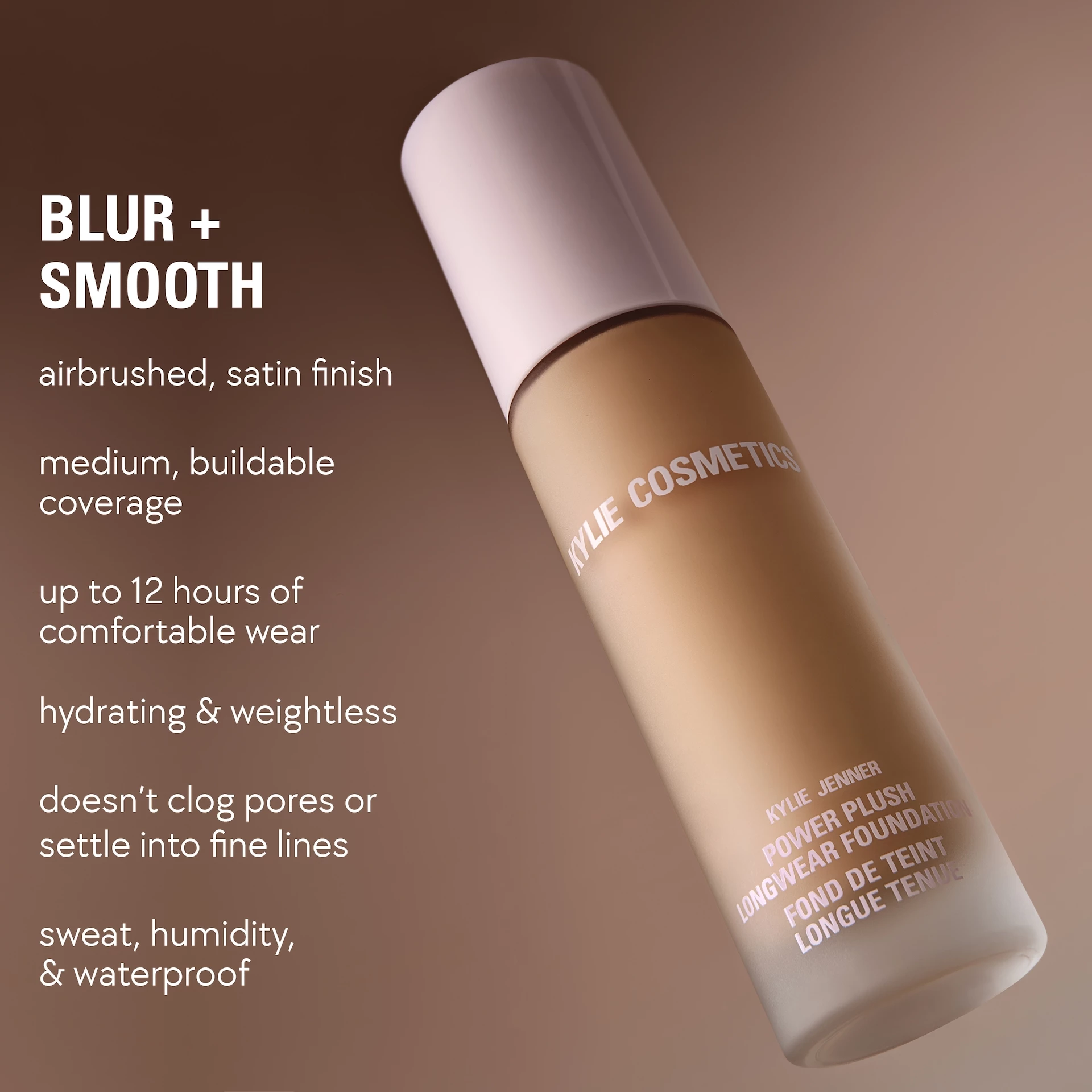 Podkład Power Plush 2.5N Neutral – Kylie By Kylie Jenner