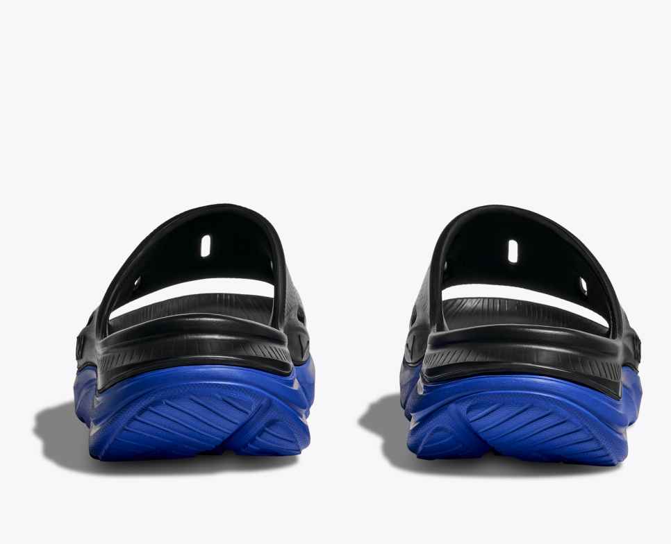 HOKA Ora Recovery Slide 3 Zwart / Ultramarijn