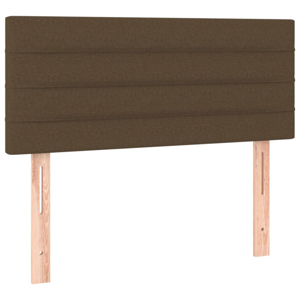 Wezgłowie Brąz 80 cm Tkanina Low vidaXL