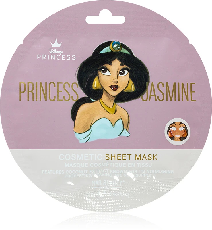 „Mad Beauty Disney Princess“ maitinamoji veido kaukė su jazminais