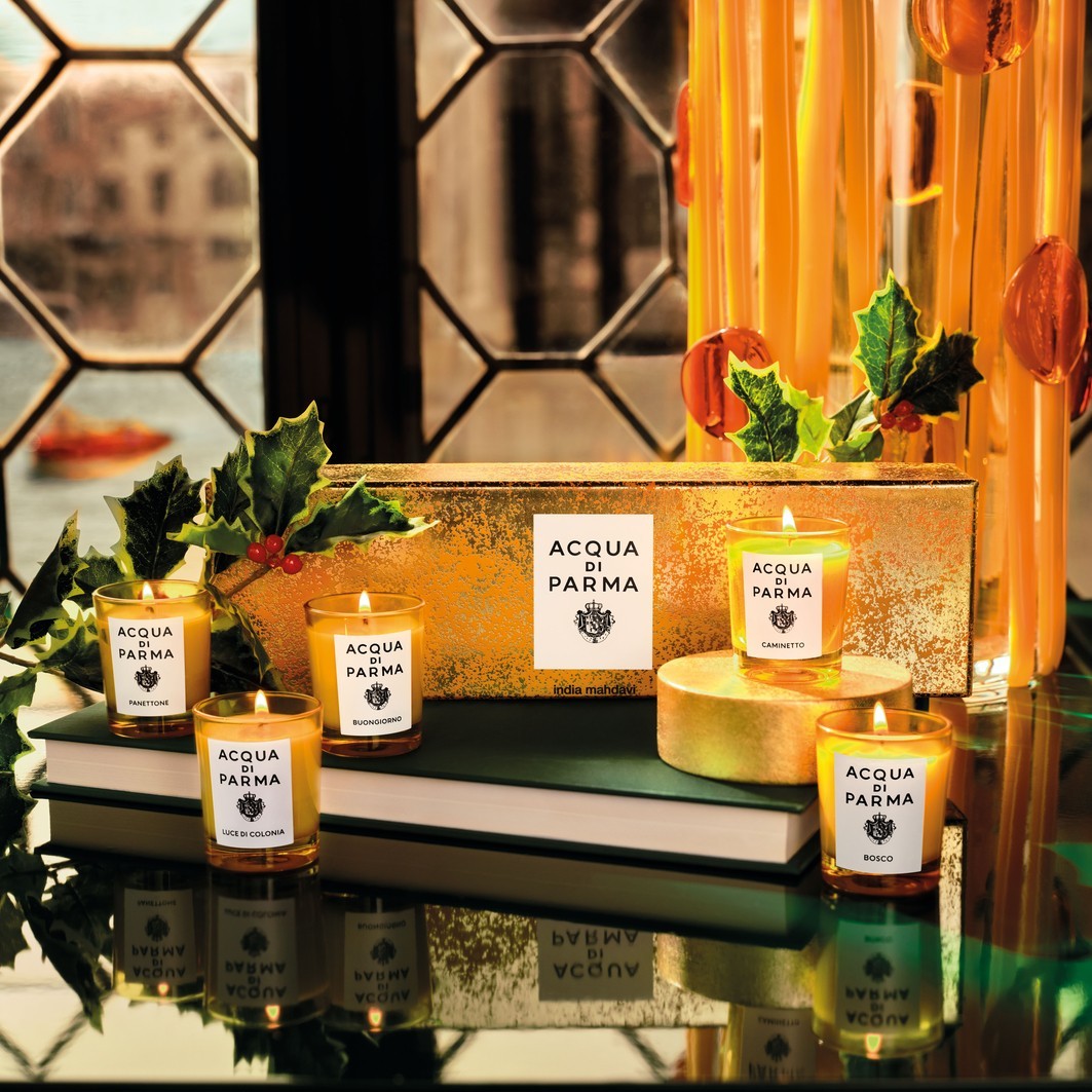 Set de bougies Acqua di Parma « Home Collection » (5 x 28 g) – Saison de Noël 2024 – 1 pièce