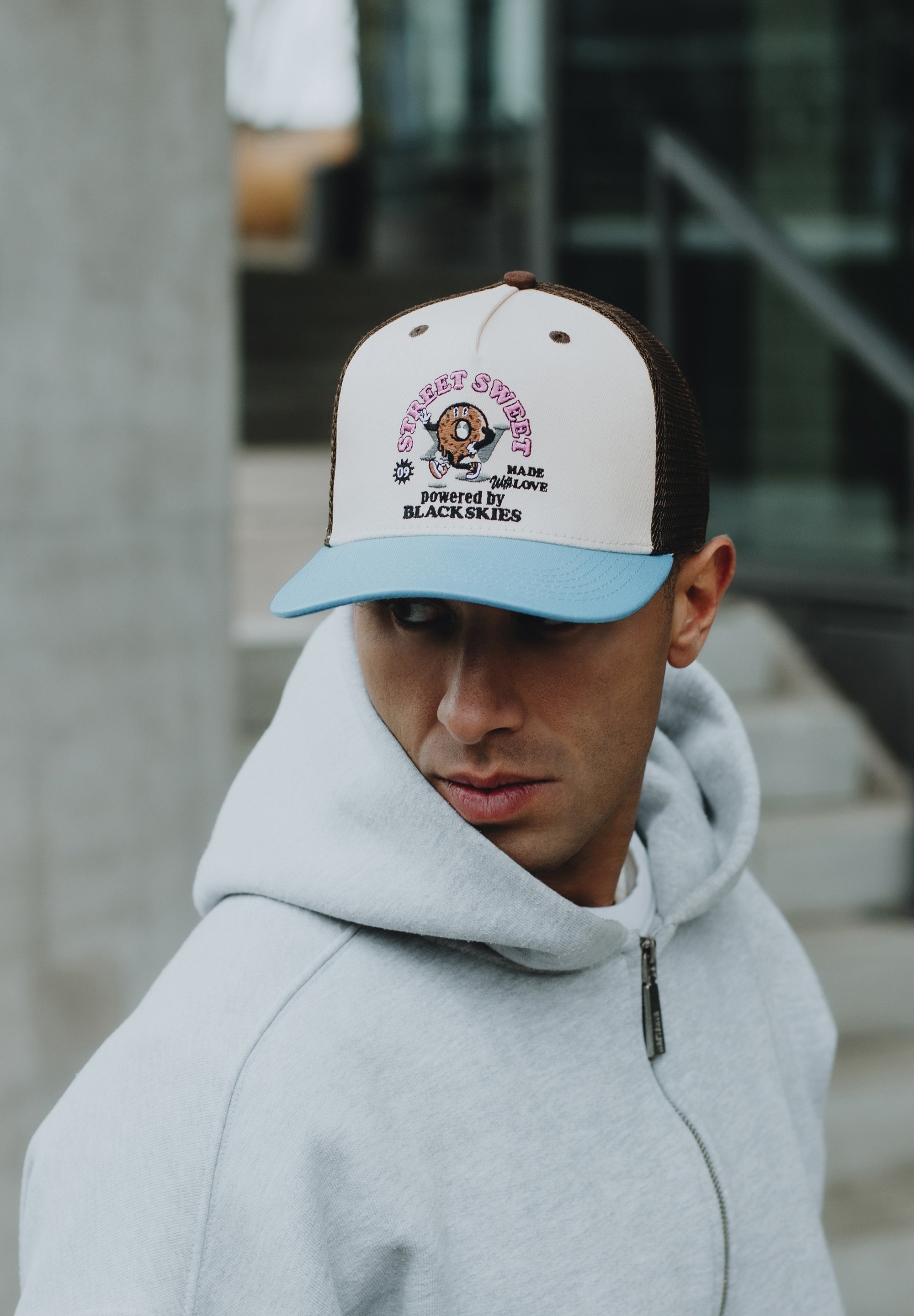 Casquette snapback Blackskies 10e anniversaire - marron