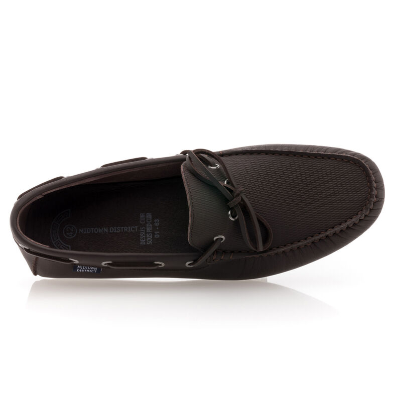 Bruna loafers/båtskor för män