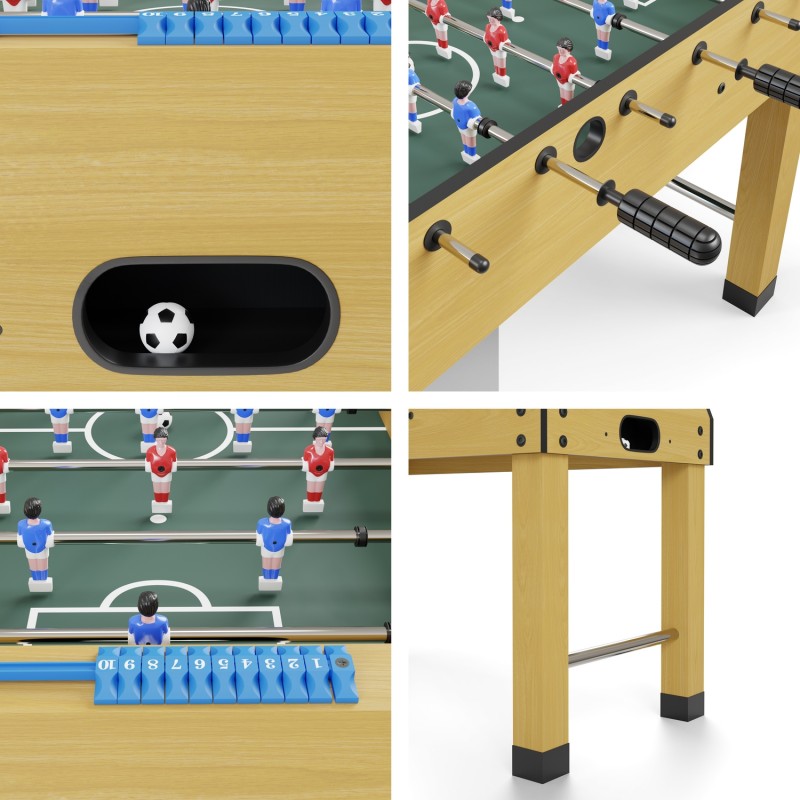  Teenager Foosball Table - 122 x 61 x 81 cm