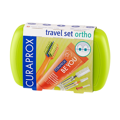 Curaprox Be You Ortho munnhygienesett Grønn 1 enhet 1 enhet