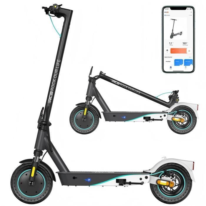 RCB R19 Adult Folding Electric Scooter, 10