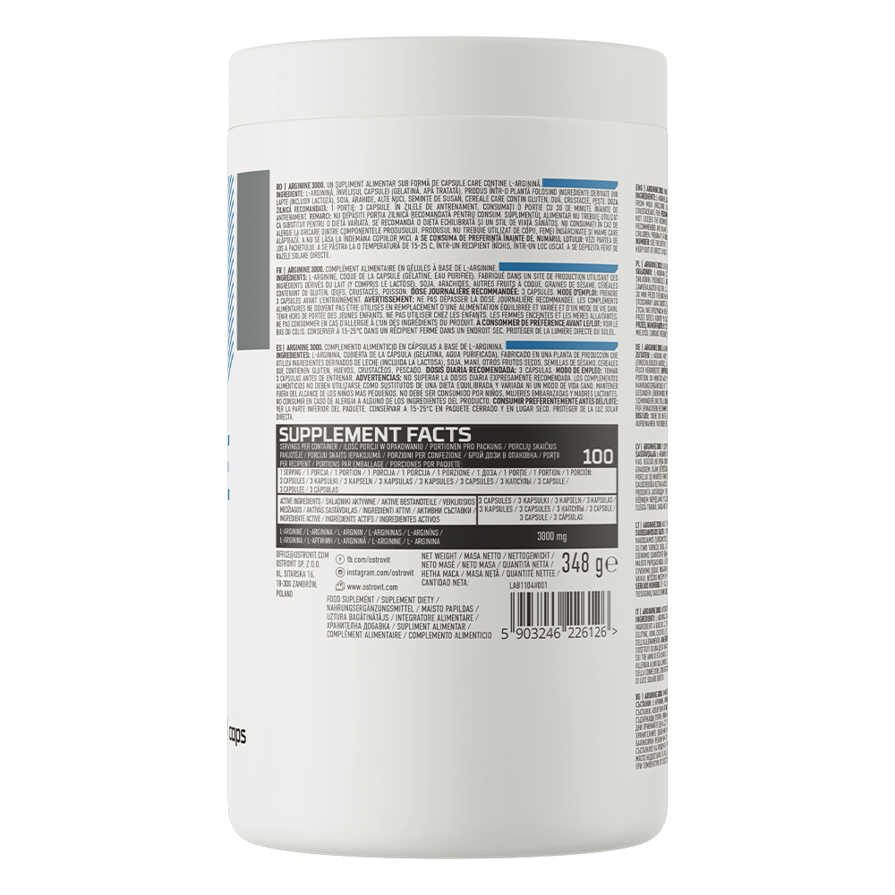 OstroVit Arginiini 3000 mg