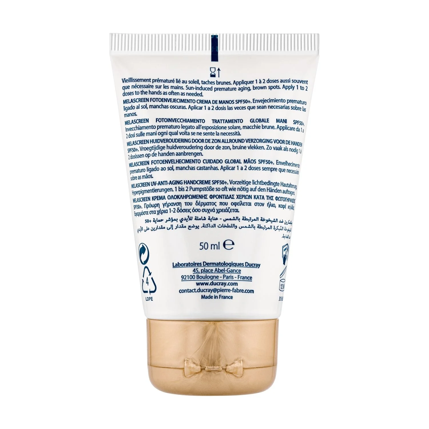 Melascreen Foto-invecchiamento trattamento globale mani SPF50+ - Tratt.mani Antietà Antimacchie