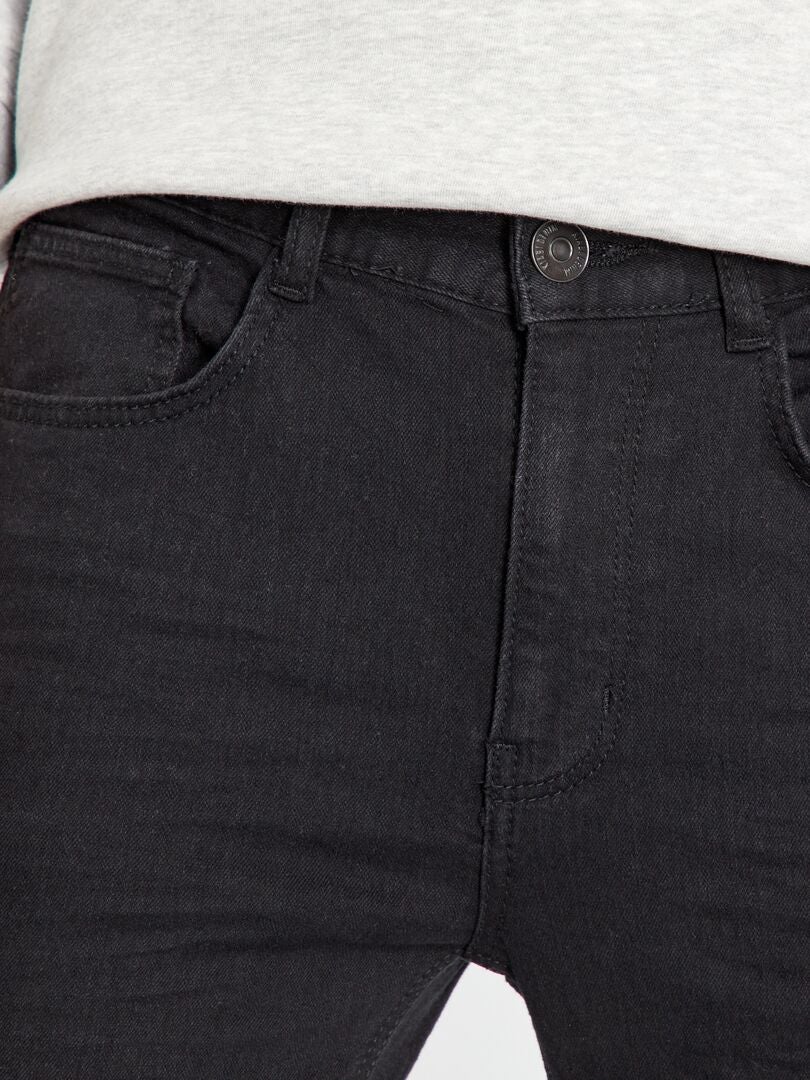 Stretch skinny jeans - 5 zakken - Zwart