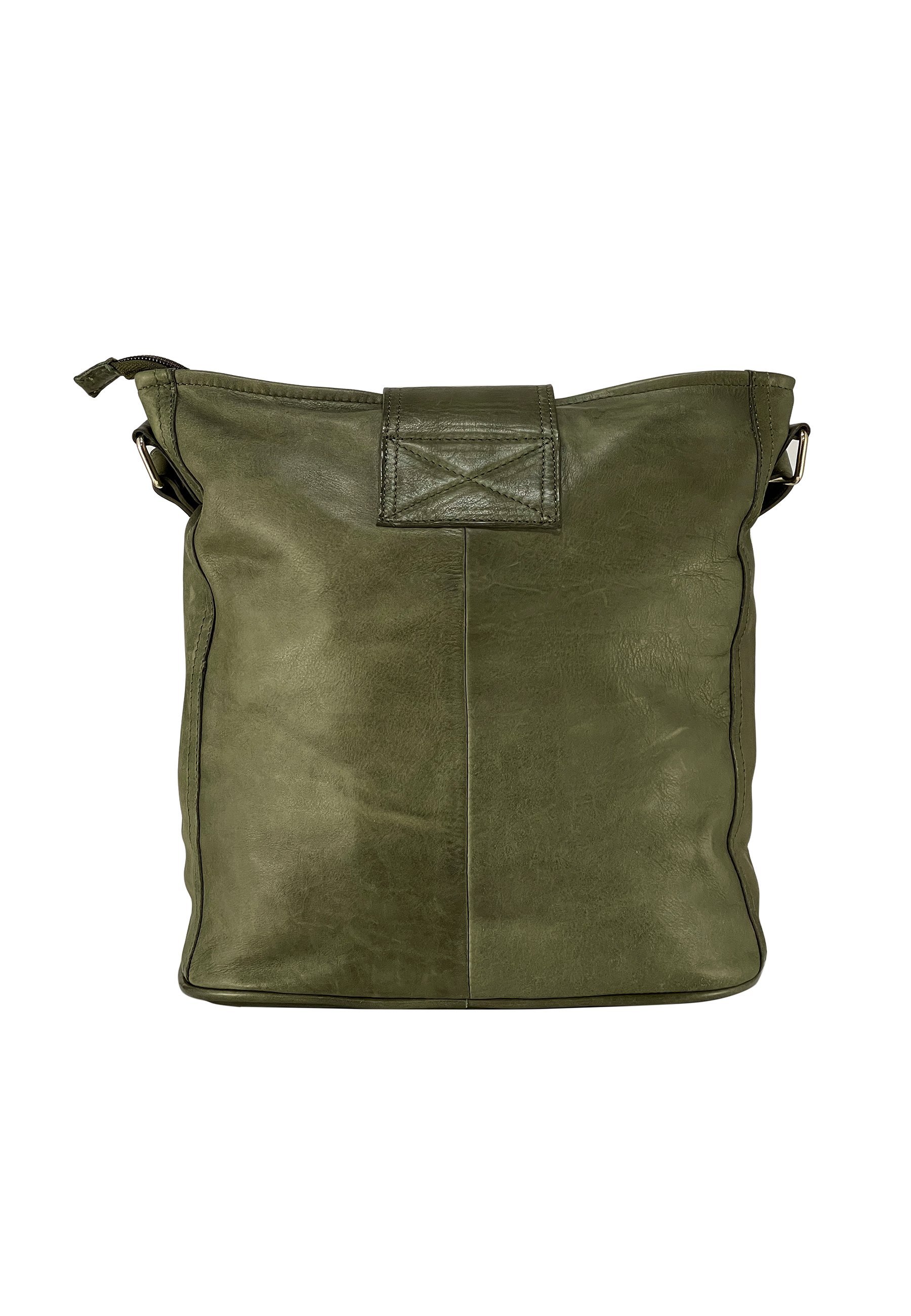 Gusti Leder JACQUELINE - Handtas - groen
