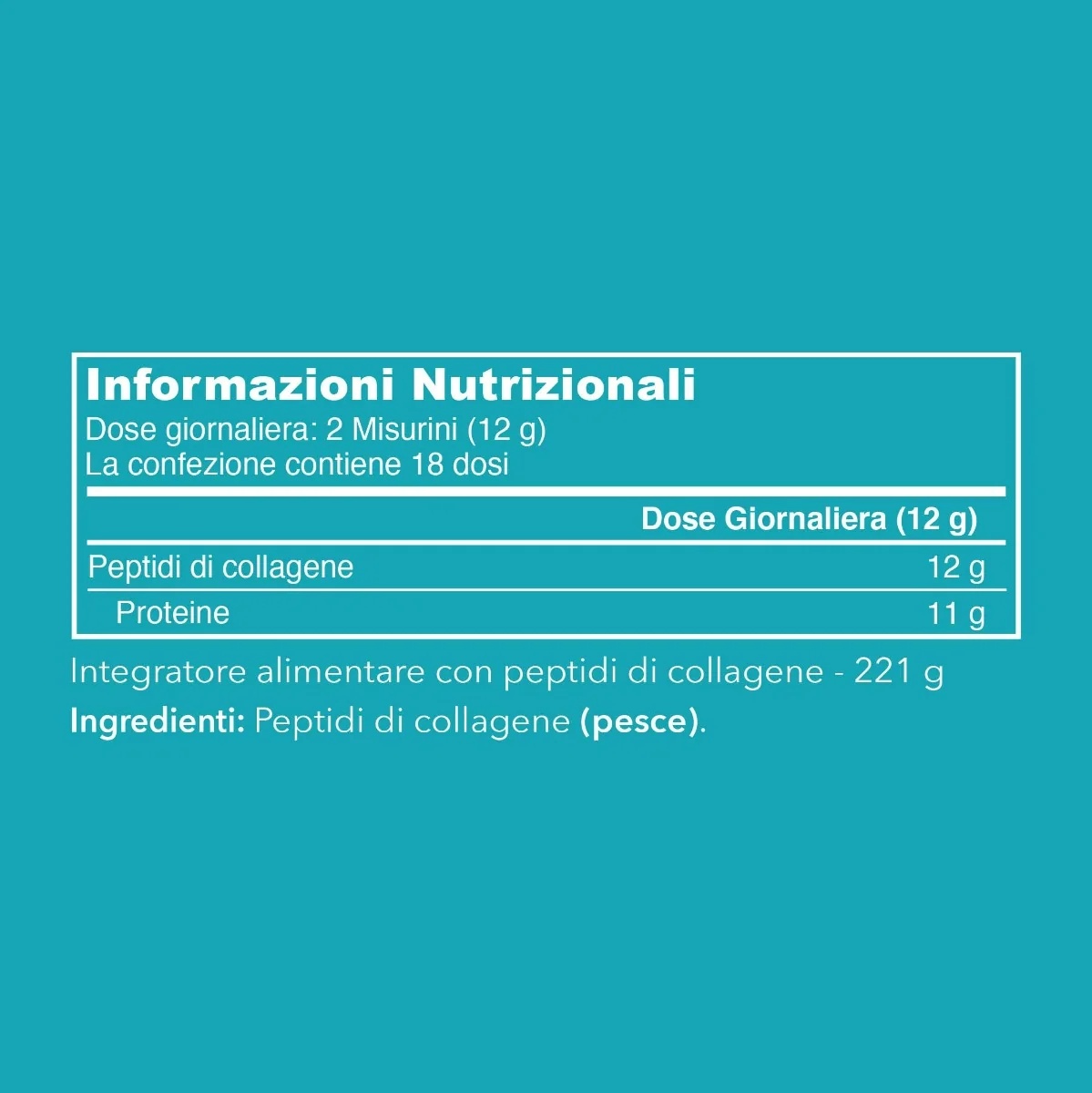VITAL PROTEINS Vital Proteins Marine Collagen 221 g Voedingssupplement voor de huid