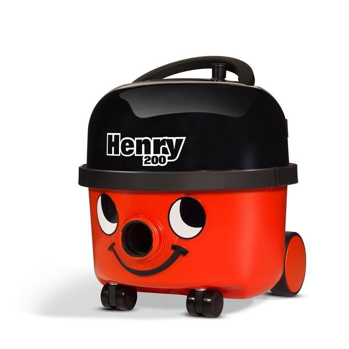 Aspirateur Henry NUMATIC rouge - 9 L, aspirateur compact et économe en énergie