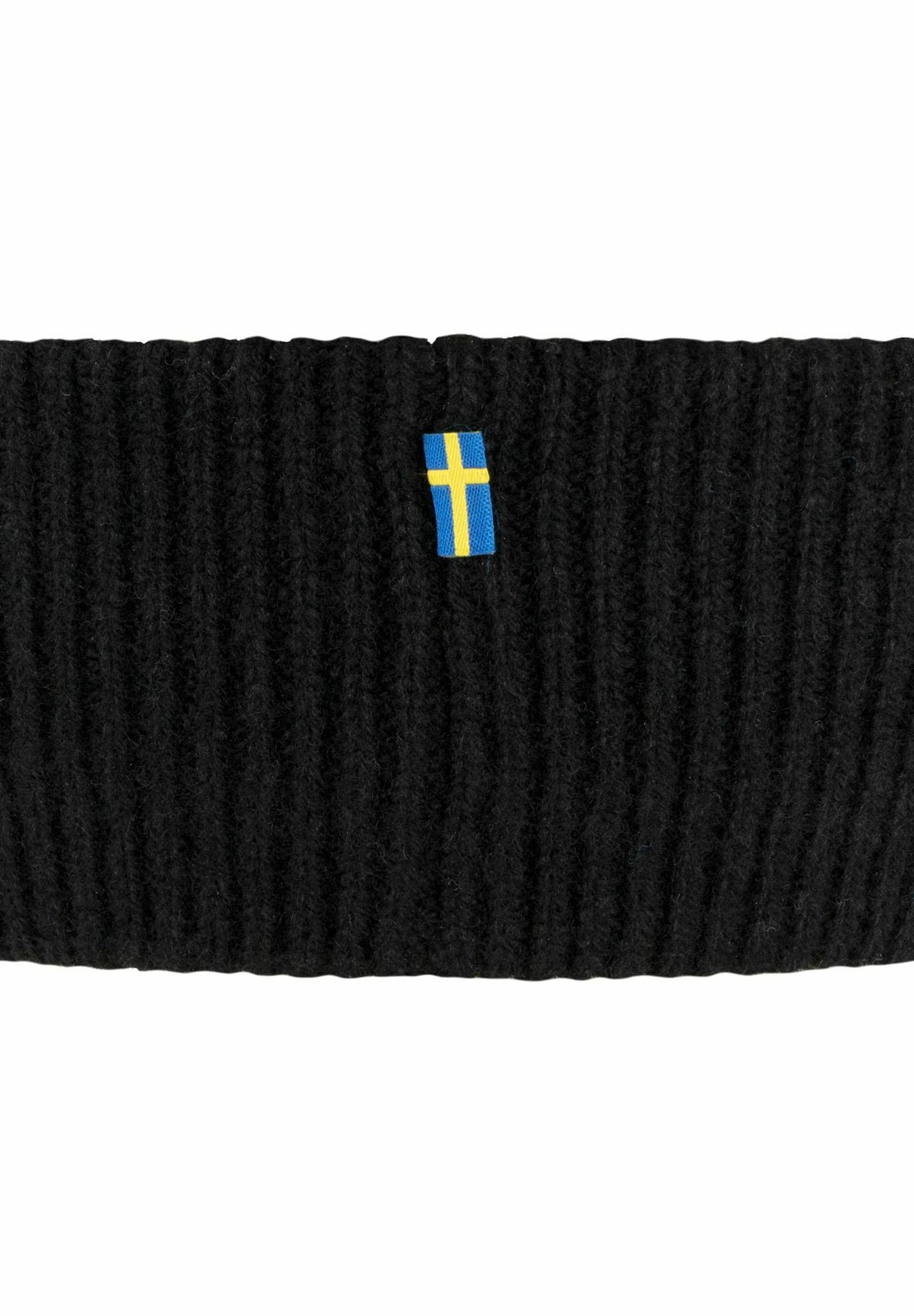 Fjällräven 1960 LOGO HEADBAND UNISEX - Nauszniki - czarny