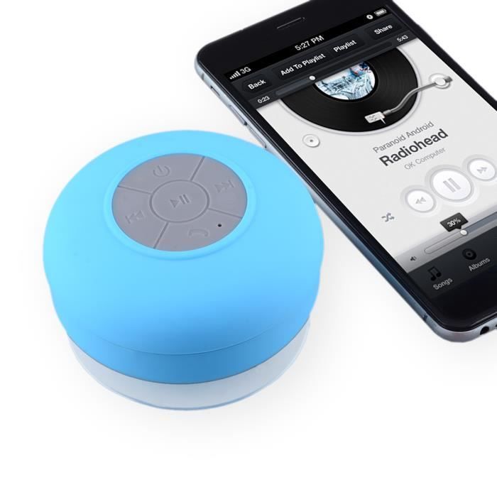 UHAPPY UT-15 Waterdichte Bluetooth-luidsprekers - Blauw - Handsfree - Zuignap
