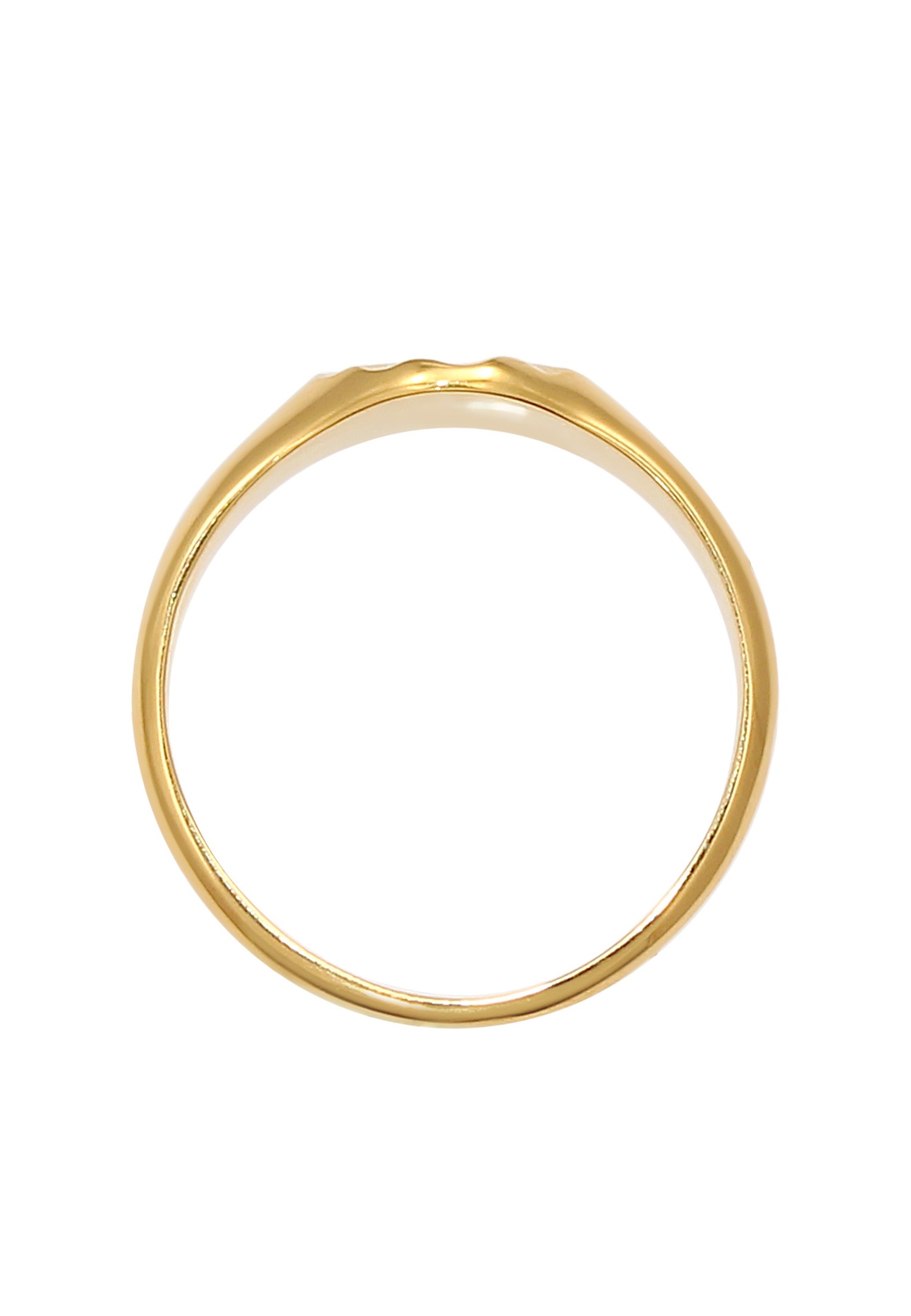 Elli Bague pour dames Tendance marteau royal en 925/1000 argent massif
