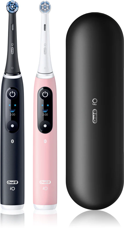 Escova de dentes elétrica Oral-B iO6 Connected Coach com estojo