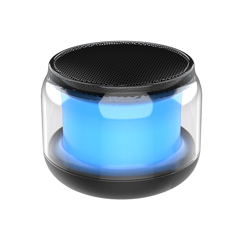  Mini Altavoz Bluetooth Smartek Portátil, Inálambrico, Rechargable, Impermeable, Con Iluminación Led
