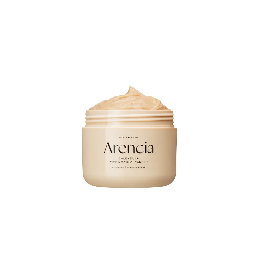 Viso RICE MOCHI Calendula Rice Mochi Cleanser - Mousse detergente viso, Gel viso lenitiva