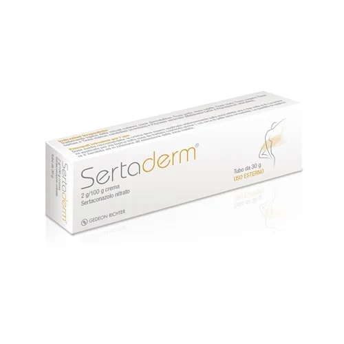 Sertaderm 2 g / 100 g Sertaconazol antischimmelcrème 30 g