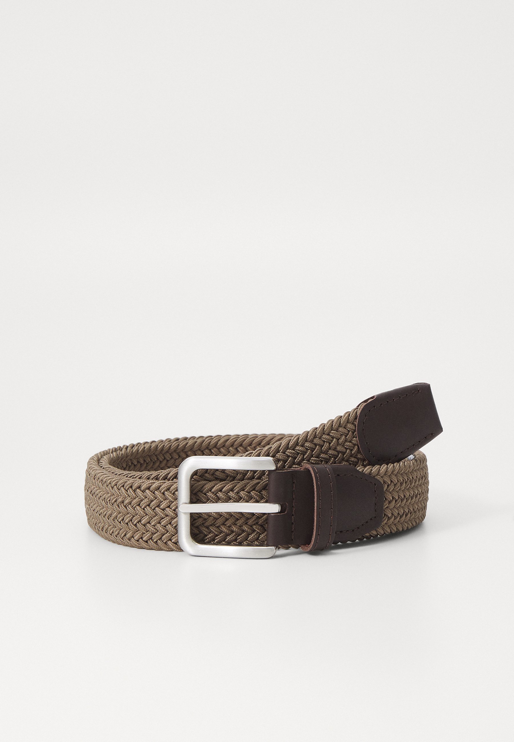 Jack & Jones JACSPRING RIEM - Gevlochten riem - oxford tan