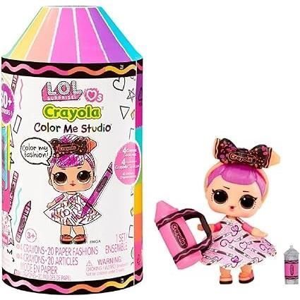 LOL Surprise liebt CRAYOLA Color Me Studio-Assistentin in PDQ
