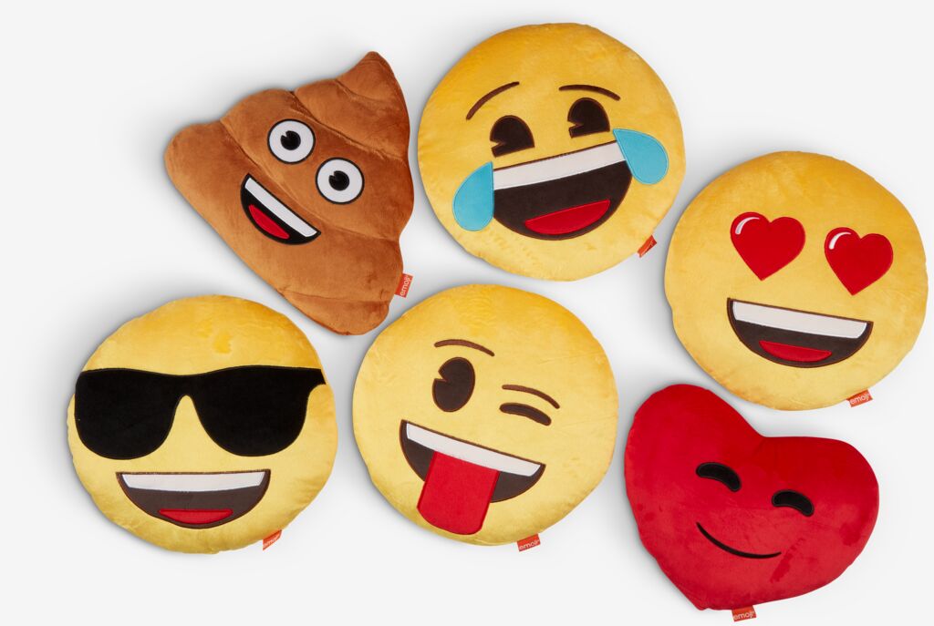 EMOJI Ukrasni jastuk EMOJI Ø35 razni