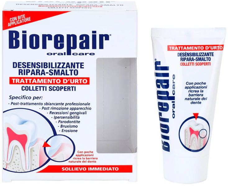 Kit de tratamento odontológico de choque para dessensibilização e reparação do esmalte Biorepair