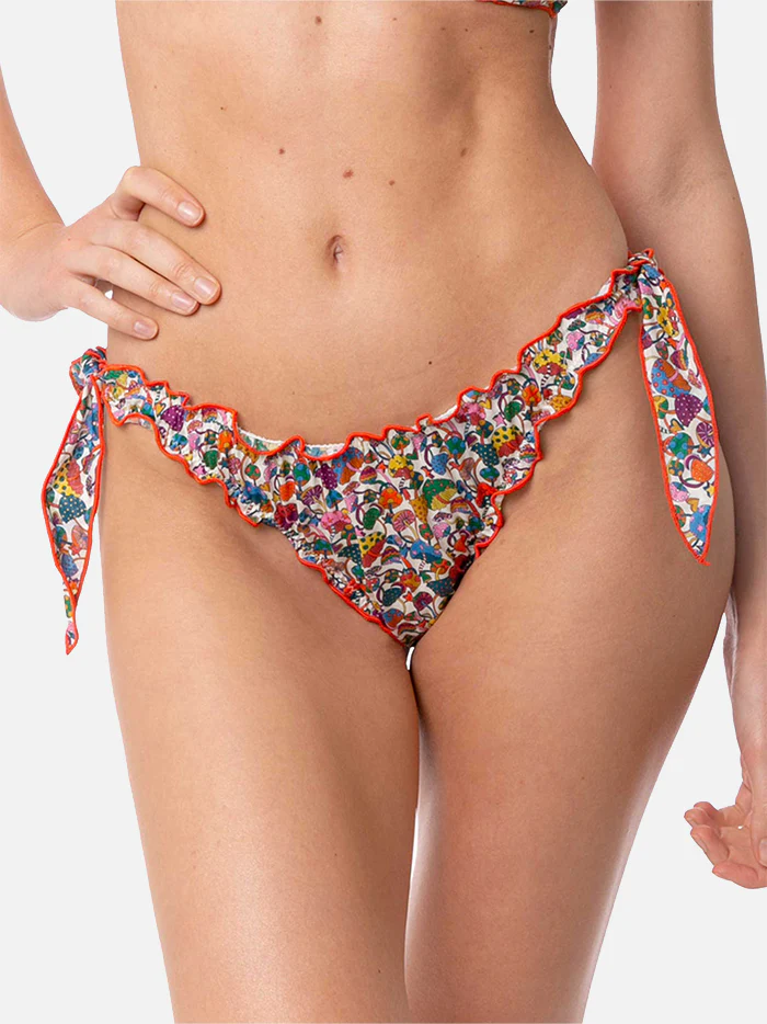 Braguita de baño de corte alto con estampado Liberty para mujer | Hecha pensando en ti