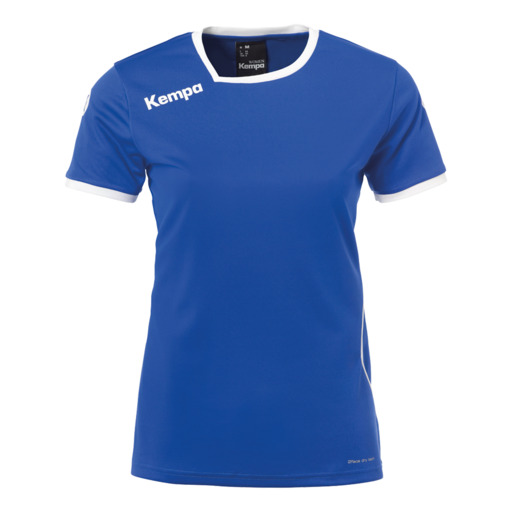 Curve Camiseta Mc De Mujer Azul Kempa
