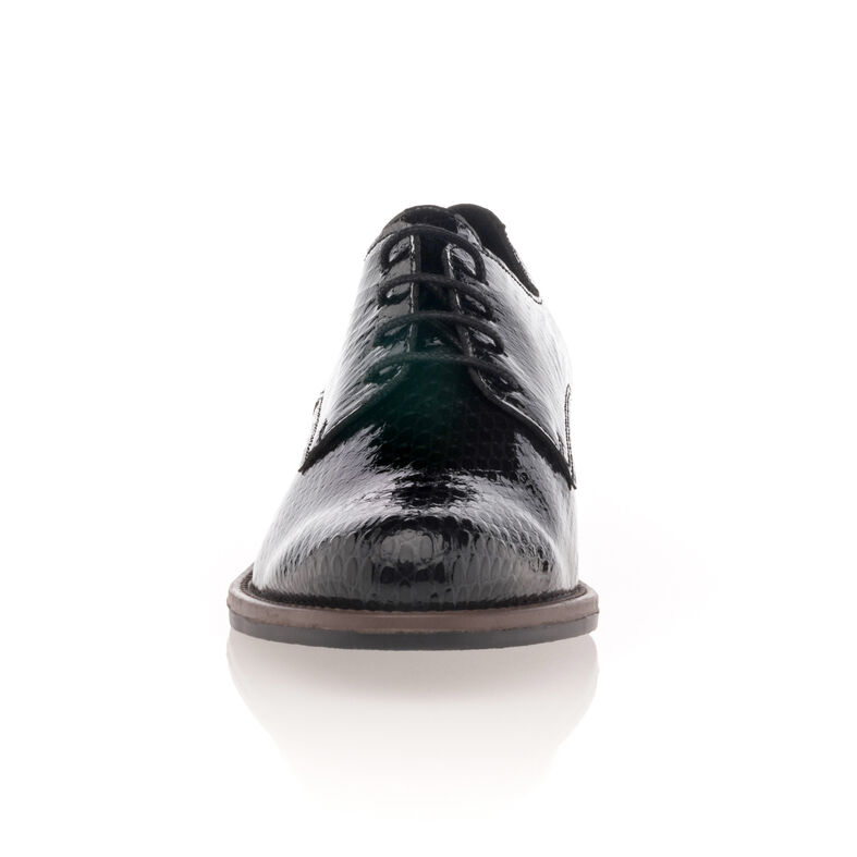 Scarpe stringate nere da donna / Scarpe Derby