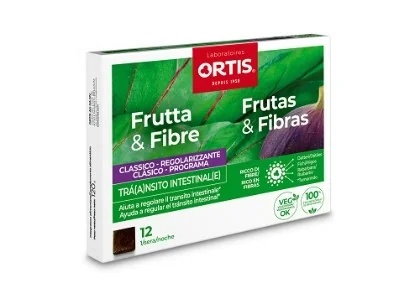 FRUITS ET FIBRES Fruits et Fibres Classique 12 cubes Favorise le transit intestinal