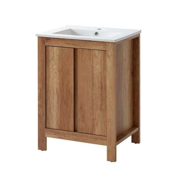 Szafka z umywalką 60 cm Classic Oak