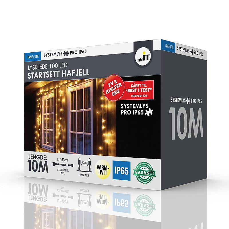 Catena luminosa Energy System 100 LED Starter Set Hafjell