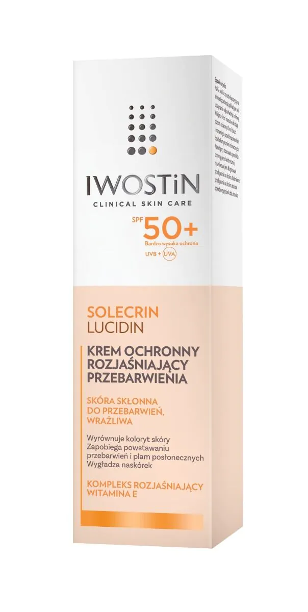 Iwostin Solecrin Lucidin Krem na przebarwienia SPF 50+