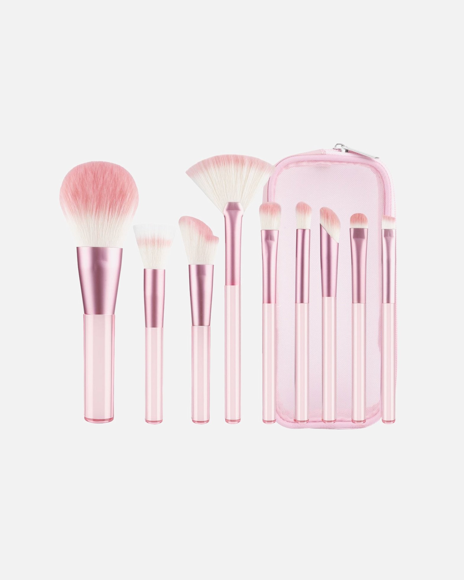 Technique Pro set četkica, prozirni set četkica za savršenu šminku – 1 komad