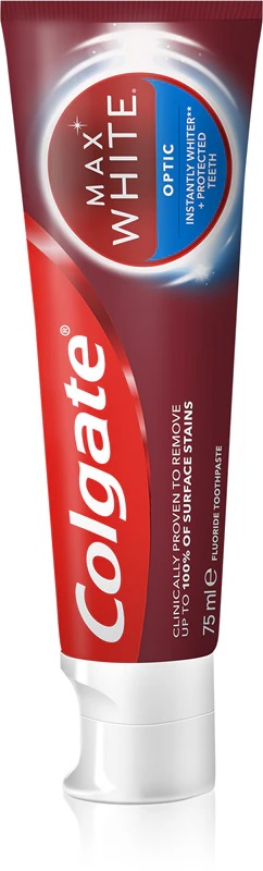 Zobna pasta za beljenje zob Colgate Max White Optic s takojšnjim učinkom