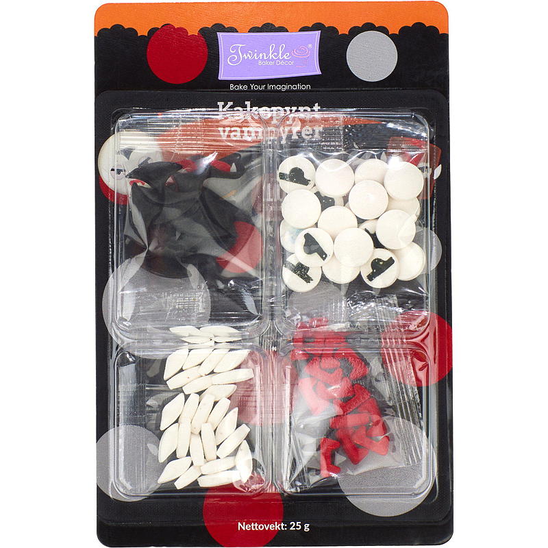 Decorazione per torta Twinkle 25 g vampiro