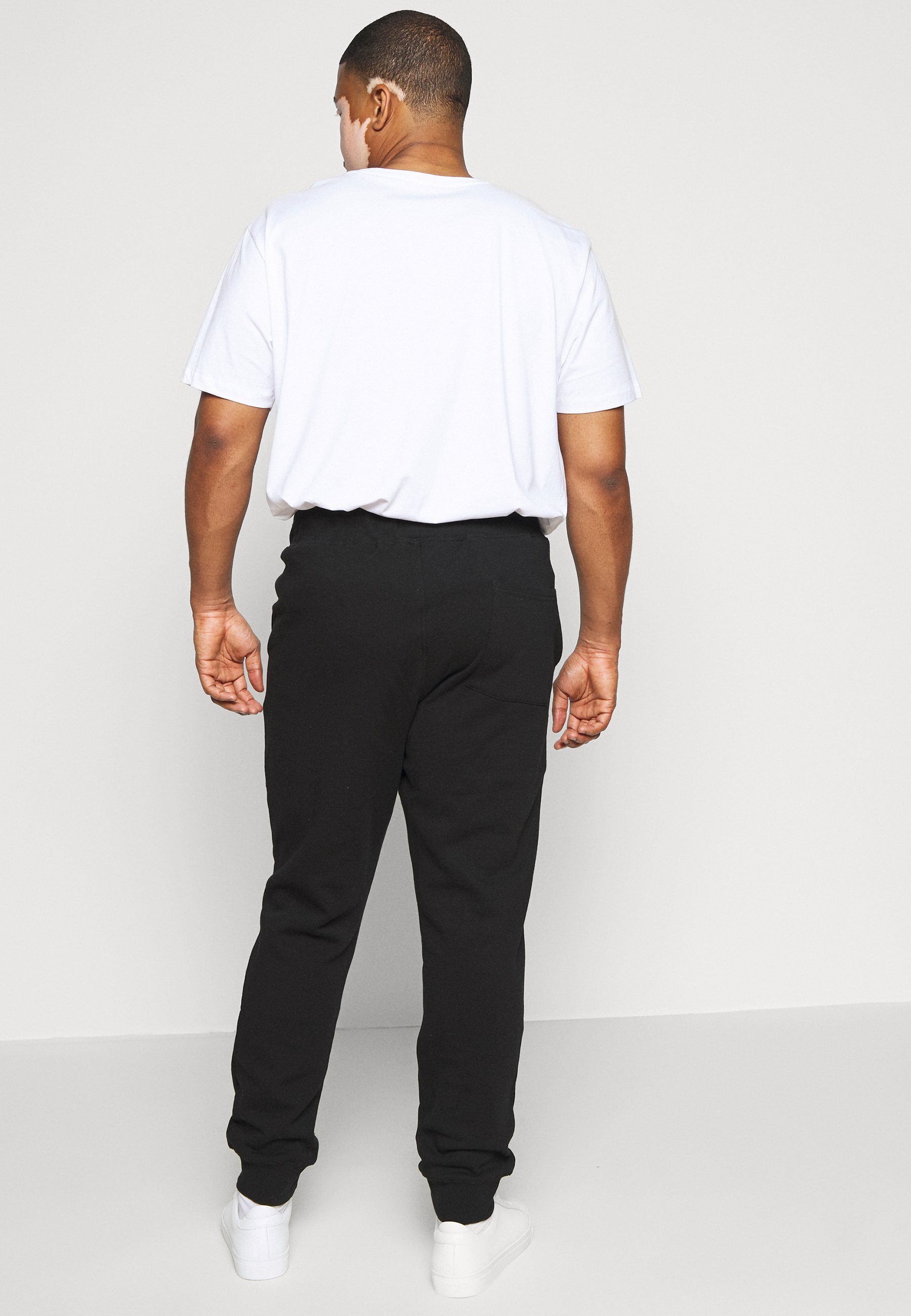 Confezione da 2 pantaloni della tuta Pier One - nero/grigio chiaro screziato
