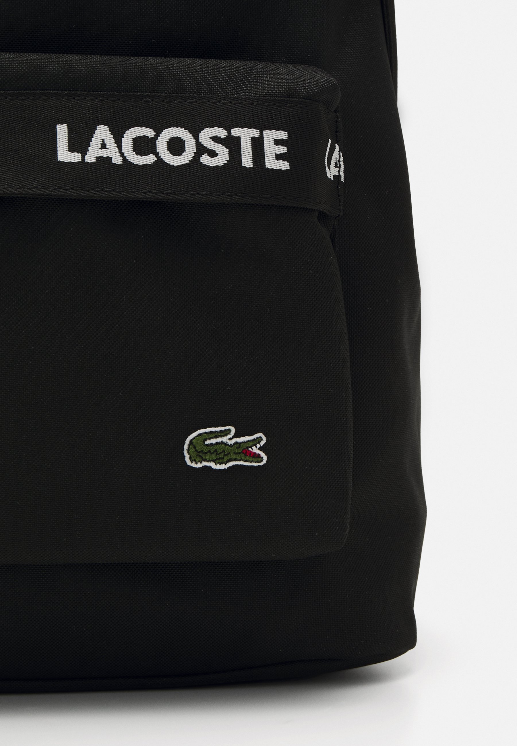 Lacoste UNISEX RUGZAK - Rugzak - tape noir