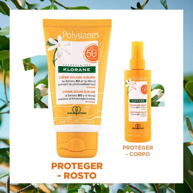 Klorane Sublimerende Ansiktssolkrem SPF50 50 ml 50 ml
