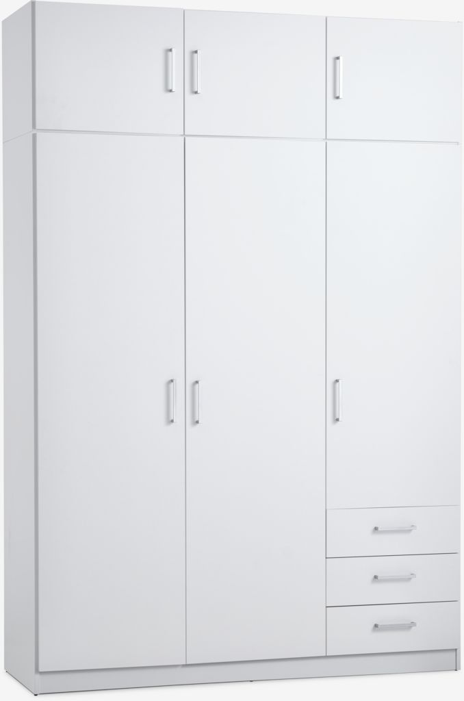 FANDRUP Skrinka FANDRUP 145x176 3 dvere/3 zásuvky biela
