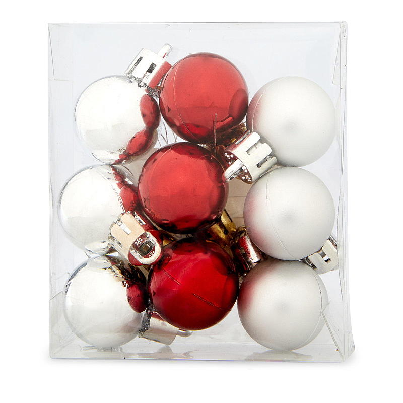 Decoratiepakket voor thuis: 9 kerstballen