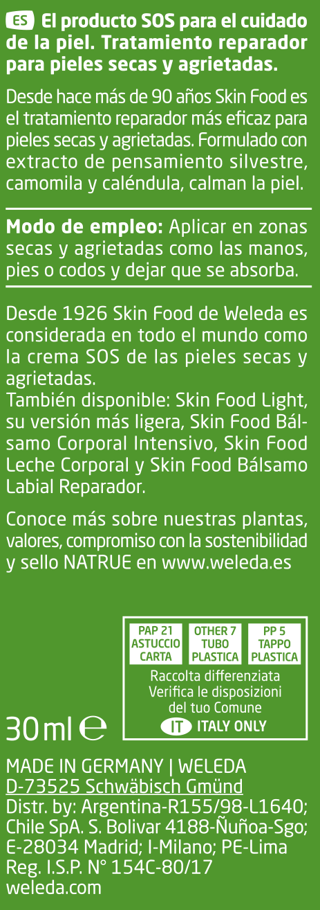Skin Food Original Parafarmaceitisks ķermeņa pieniņš