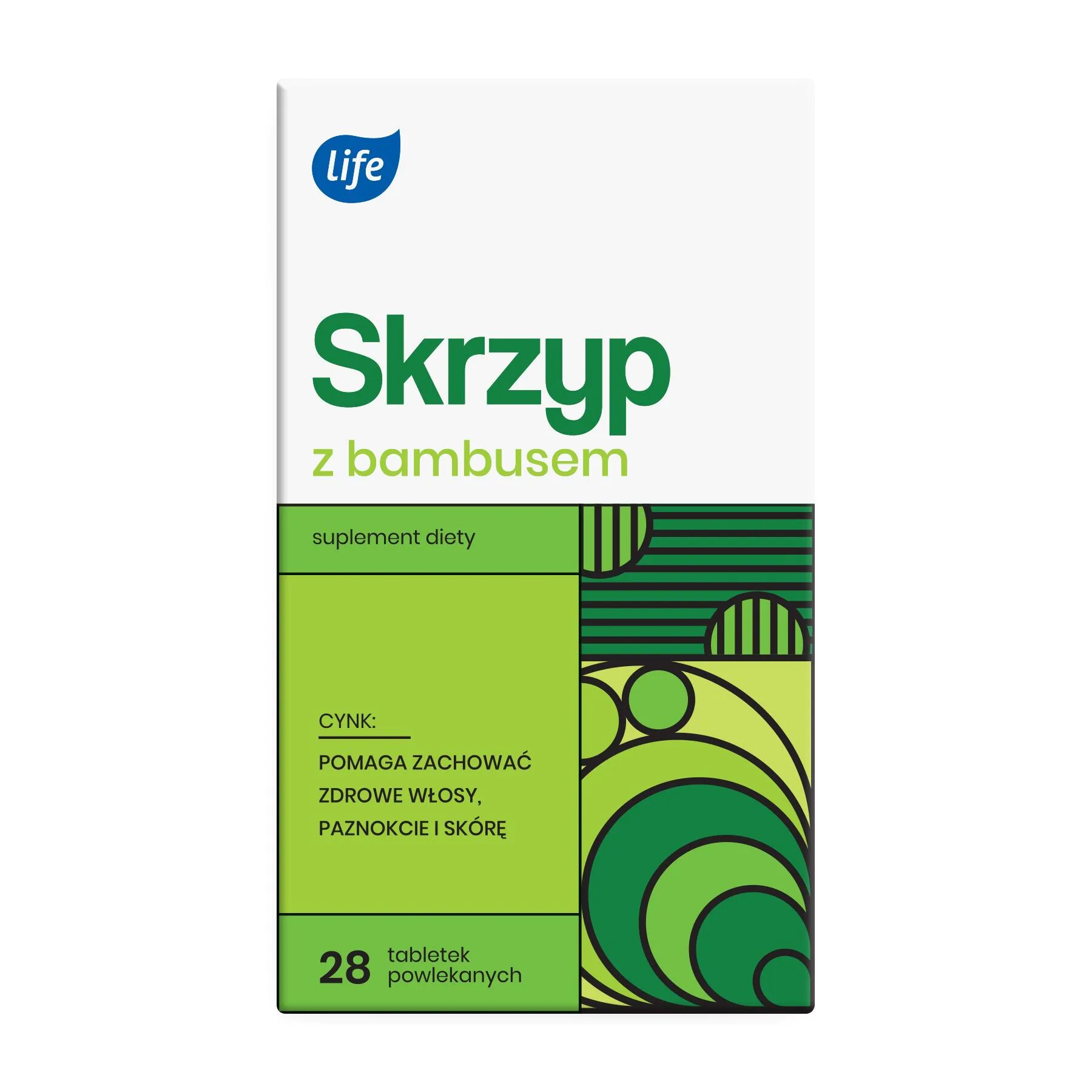 Life Skrzyp z Bambusem 28 Tabletek