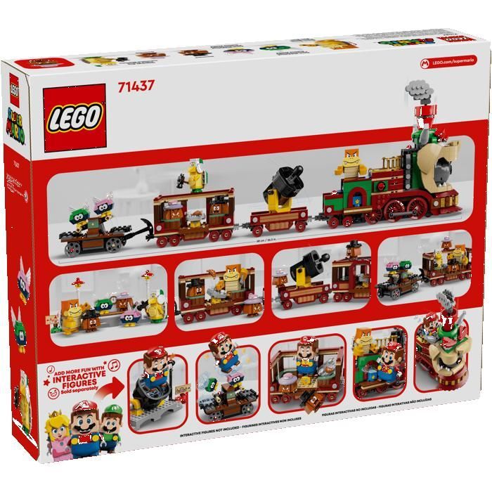 LEGO super mario 71437 Le train Bowser Express Cadeaux Jouets Objets de collection 9+