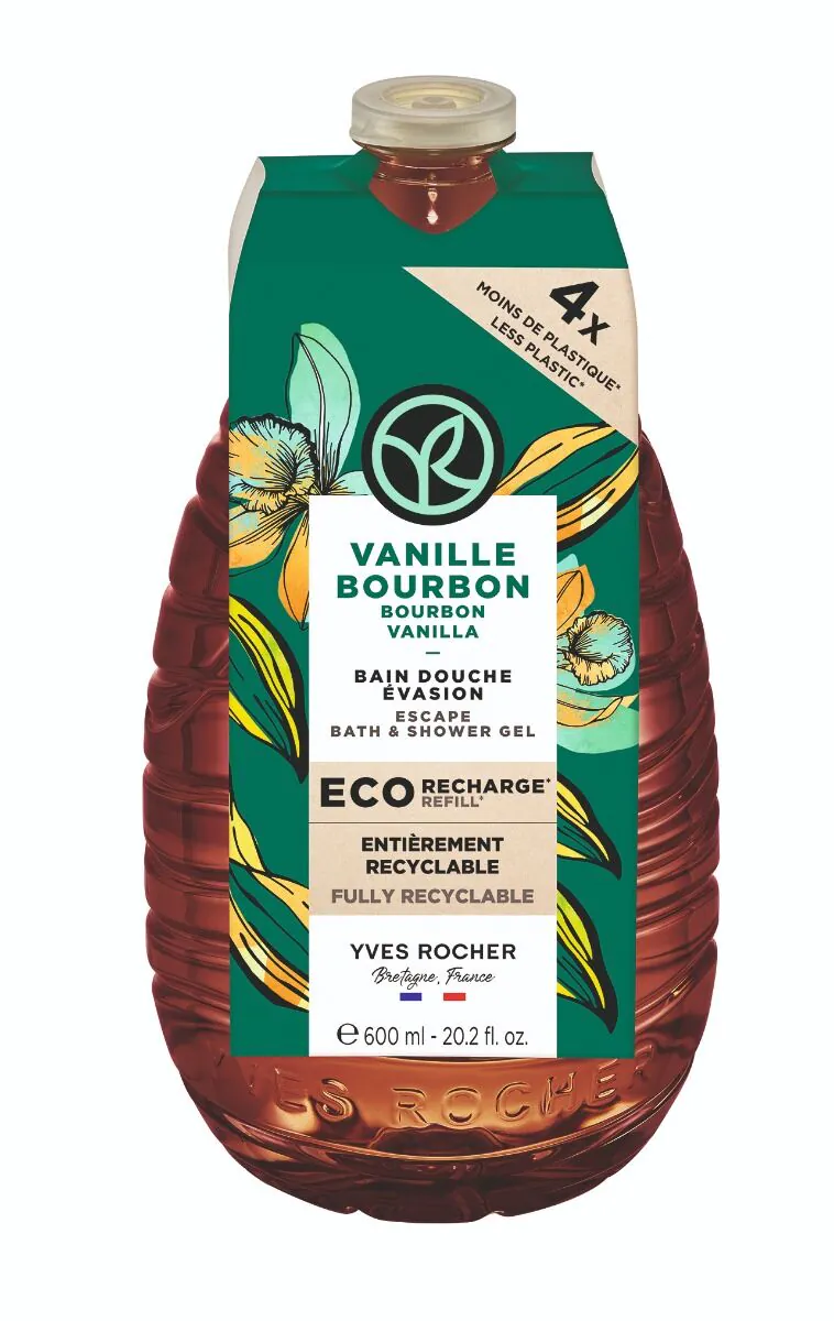 Yves Rocher Wanilia Bourbon Żel pod prysznic i do kąpieli, refill
