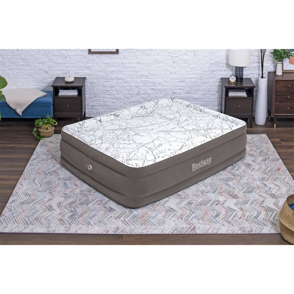 Lit gonflable Bestway avec pompe intégrée 203 x 152 x 46 cm