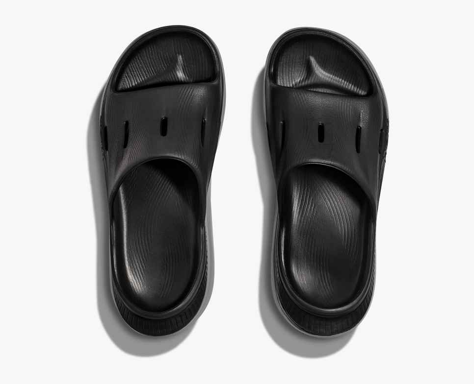 HOKA Ora Recovery Slide 3 Preto / Cinza Estelar