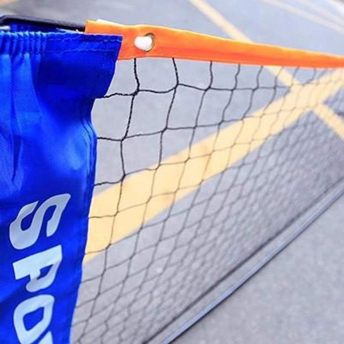 Rete da tennis, rete da tennis portatile per bambini, rete multiuso, rete da pallavolo, 5,1 m